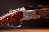 Browning Model B25 superposed shotgun engraved by master engraver, Angelo Bee - 2 of 15
