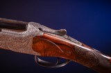 Browning Model B25 superposed shotgun engraved by master engraver, Angelo Bee - 7 of 15