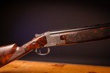 Browning Model B25 superposed shotgun engraved by master engraver, Angelo Bee - 12 of 15