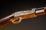 Browning pump action rifle 