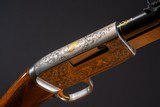 Browning pump-action rifle (Trombone) in 22 Long engraved by Master Engraver, Angelo Bee - 5 of 15