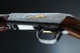 Browning semi-automatic rifle (Takedown) in 22 LR engraved by Master Engraver, Angelo Bee - 4 of 15