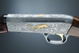 Browning semi-automatic rifle (Takedown) in 22 LR engraved by Master Engraver, Angelo Bee - 2 of 15