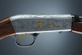 Browning semi-automatic rifle (Takedown) in 22 LR engraved by Master Engraver, Angelo Bee - 13 of 15