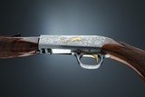 Browning semi-automatic rifle (Takedown) in 22 LR engraved by Master Engraver, Angelo Bee - 7 of 15