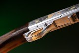 Browning automatic rifle (Takedown) marijuana themed in 22LR engraved by Master Engraver, Angelo Bee - 4 of 15