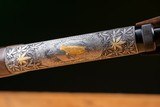 Browning automatic rifle (Takedown) marijuana themed in 22LR engraved by Master Engraver, Angelo Bee - 3 of 15