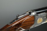 Browning B25 Superposed 20 Gauge shotgun engraved by Master Engraver Angelo Bee - 7 of 15