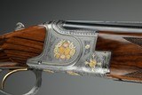 Browning B25 Superposed 20 Gauge shotgun engraved by Master Engraver Angelo Bee - 4 of 15