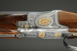 Browning B25 Superposed 20 Gauge shotgun engraved by Master Engraver Angelo Bee - 12 of 15