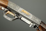 semi-automatic rifle (Takedown) in 22 LR engraved by Master Engraver, Angelo Bee - 12 of 15