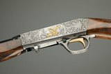 semi-automatic rifle (Takedown) in 22 LR engraved by Master Engraver, Angelo Bee - 14 of 15