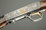 semi-automatic rifle (Takedown) in 22 LR engraved by Master Engraver, Angelo Bee - 11 of 15