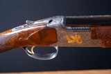 Browning B25 Superposed 20 Gauge shotgun engraved by Master Engraver Angelo Bee - 12 of 15