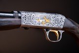 Browning semi-automatic rifle (Takedown) in 22 Long Rifle engraved by Master Engraver, Angelo Bee - 7 of 15
