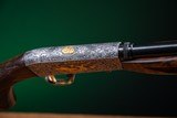 Browning semi-automatic rifle (Takedown) in 22 Long Rifle engraved by Master Engraver, Angelo Bee - 8 of 15
