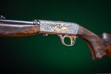 Browning semi-automatic rifle (Takedown) in 22 Long Rifle engraved by Master Engraver, Angelo Bee - 9 of 15