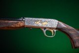Browning semi-automatic rifle (Takedown) in 22 Long Rifle engraved by Master Engraver, Angelo Bee - 1 of 15