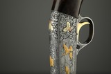 Browning semi-automatic (Takedown) rifle in 22 Long Rifle engraved by Master Engraver, Angelo Bee - 11 of 15