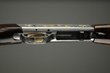 Browning semi-automatic (Takedown) rifle in 22 Long Rifle engraved by Master Engraver, Angelo Bee - 7 of 15