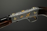 Browning semi-automatic (Takedown) rifle in 22 Long Rifle engraved by Master Engraver, Angelo Bee - 8 of 15