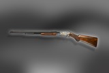 Browning pump action rifle (Trombone) in 22 Long engraved by Master Engraver, Angelo Bee - 14 of 15