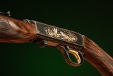 Browning Semiautomatic Rifle (Takedown) in 22LR engraved by Master Engraver, Angelo Bee - Image 10 of 15