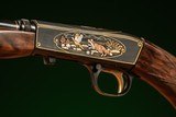Browning Semiautomatic Rifle (Takedown) in 22LR engraved by Master Engraver, Angelo Bee - Image 6 of 15