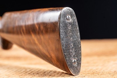 Browning pump action rifle (Trombone) in 22 Long engraved by Master Engraver, Angelo Bee - Image 11 of 15