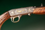 Browning Semi-Automatic Rifle (Takedown) engraved by Master Engraver, Angelo Bee - Image 5 of 15