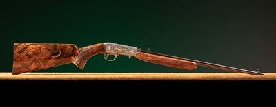 Browning Semi-Automatic Rifle (Takedown) engraved by Master Engraver, Angelo Bee - Image 14 of 15