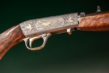 Browning Semi-Automatic Rifle (Takedown) engraved by Master Engraver, Angelo Bee - Image 11 of 15