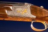 Browning B25 Superposed 20 Gauge shotgun engraved by Master Engraver Angelo Bee - Image 8 of 15