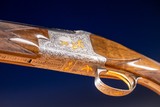 Browning B25 Superposed 20 Gauge shotgun engraved by Master Engraver Angelo Bee - Image 11 of 15