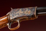 Winchester Model 1890 engraved by Master Engraver Angelo Bee - Image 5 of 15