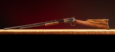 Winchester Model 1890 engraved by Master Engraver Angelo Bee - Image 15 of 15
