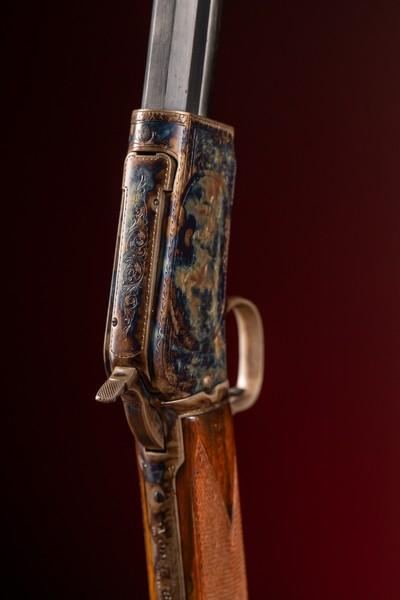Winchester Model 1890 engraved by Master Engraver Angelo Bee - Image 13 of 15