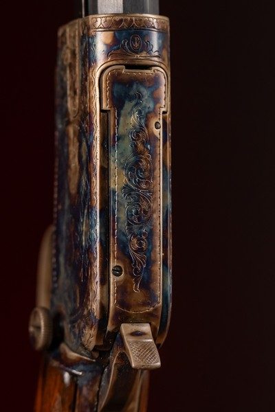 Winchester Model 1890 engraved by Master Engraver Angelo Bee - Image 12 of 15