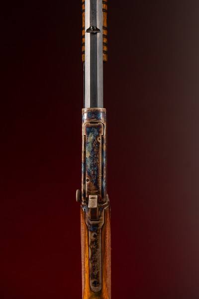 Winchester Model 1890 engraved by Master Engraver Angelo Bee - Image 10 of 15