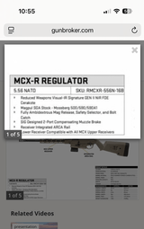 Sig MCX-R MCX .223 5.56 not Colt Smith - 4 of 15
