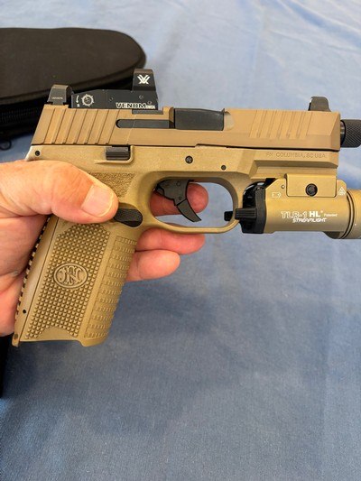 FN FNH 509 Tactical…not CZ Smith and Wesson