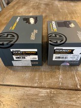 Unused Sig Optics set - 1 of 5