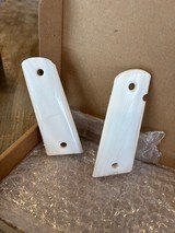 Vintage Real Mother of Pearl 1911 Grips - 3 of 4