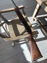 Engraved vintage Nikki 12 ga Shotgun