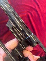 Pre-model Smith and Wesson (M27)- .357 6” Barrel pinned/recessed, rare S serial Number - 7 of 14