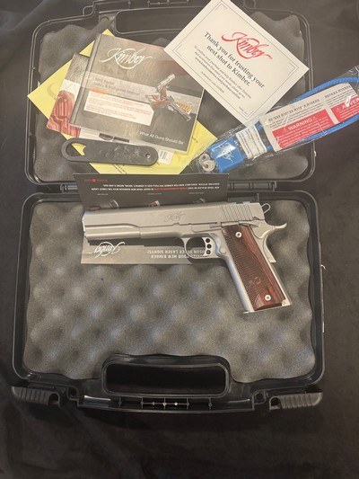 Rare Kimber Stainless Longslide 10mm In Box