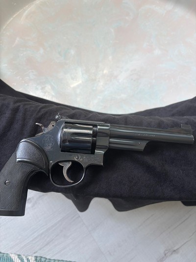 Smith and Wesson 27-2 Target Hammer/ trigger/Pinned/Recessed Cylinders - Image 4 of 8