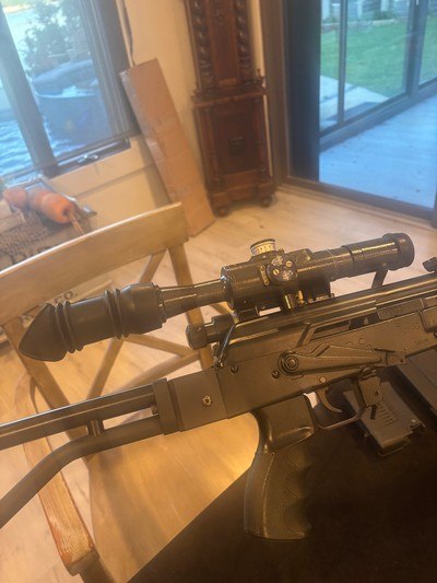 Rare unfired Russian Preban Saiga .308 Sniper Rifle with Russian Scope - Image 14 of 15