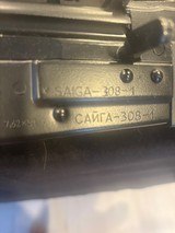 Rare unfired Russian Preban Saiga .308 Sniper Rifle with Russian Scope - Image 4 of 15