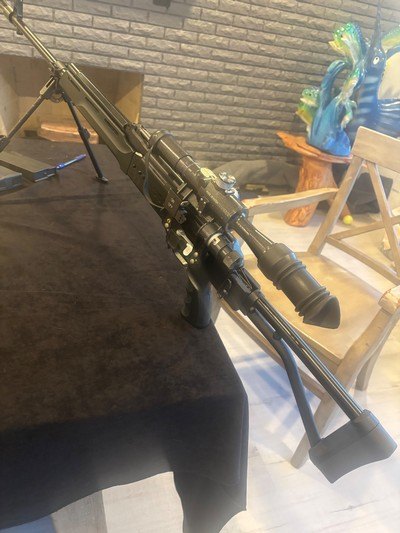 Rare unfired Russian Preban Saiga .308 Sniper Rifle with Russian Scope - Image 9 of 15